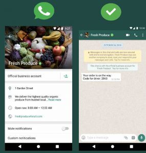 whatsapp display name