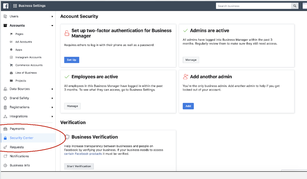 Verify start. Facebook Business. Проверка домена Фейсбук. Facebook Business verification. Facebook account.