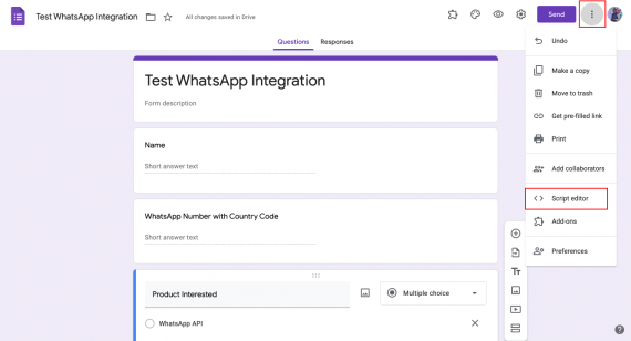 WhatsApp Integration with Google Form - Picky Assist Official Blog