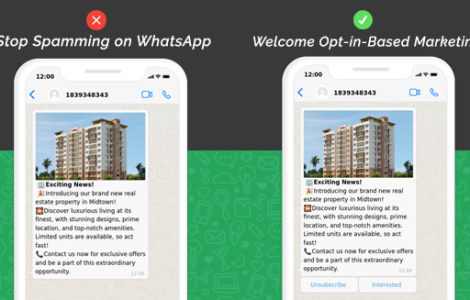 WhatsApp Opt out managment
