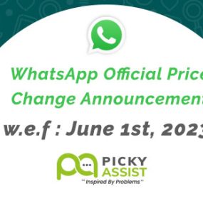 whatsaapp official price change