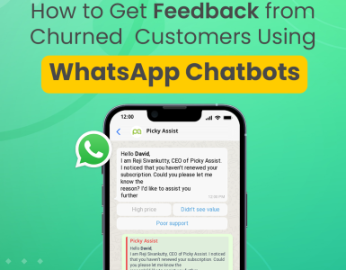 Whatsapp Chatbot for Churned Customers | Picky Assist