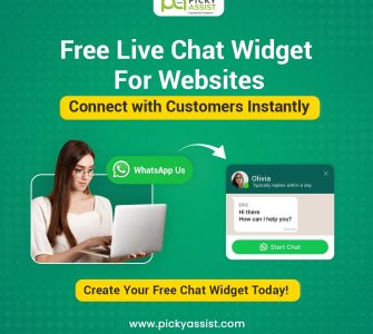 Live Website Chat Widget - WhatsApp Chat Button | Picky Assist