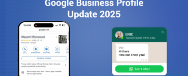 add whatsapp google business profile