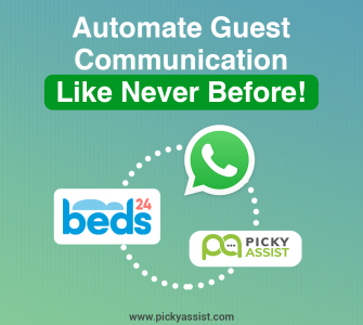 whatsapp automation for beds24