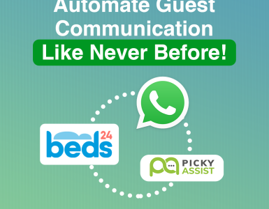 whatsapp automation for beds24