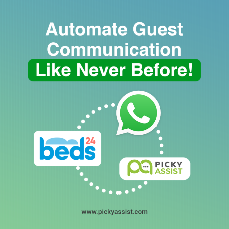 whatsapp automation for beds24