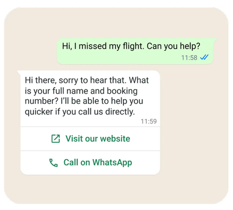 WhatsApp Business Calling API