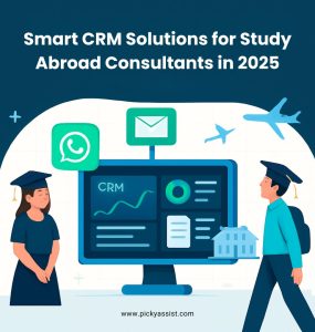 Best CRM software for study abroad consultants to manage student inquiries and applications efficiently