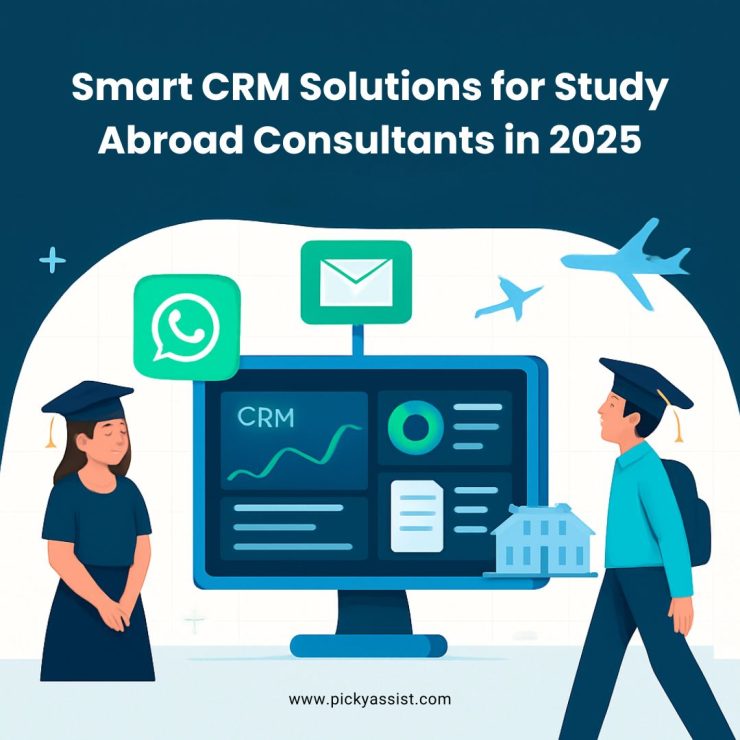Best CRM software for study abroad consultants to manage student inquiries and applications efficiently
