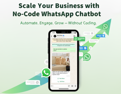 no code whatsApp chatbot