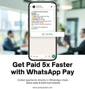 Payments on WhatsApp