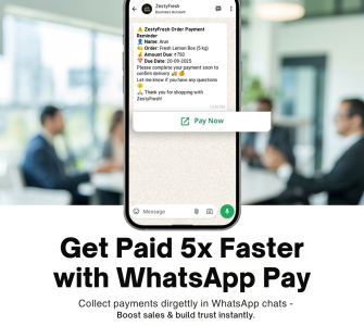 Payments on WhatsApp