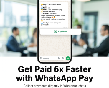 Payments on WhatsApp