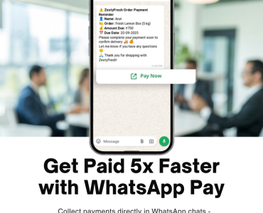 send payments reminders on WhatsApp automatically