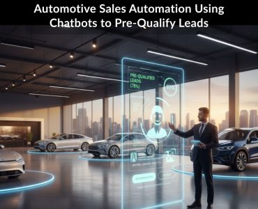 AI chatbot automating lead pre-qualification in automotive sales