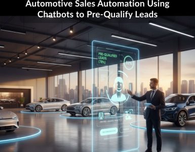 AI chatbot automating lead pre-qualification in automotive sales