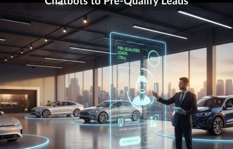 AI chatbot automating lead pre-qualification in automotive sales