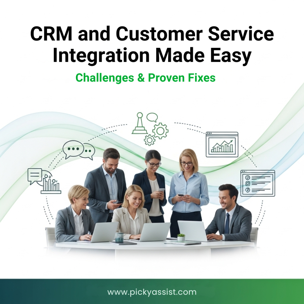 CRM Integration with Customer Service: Challenges & Fixes
