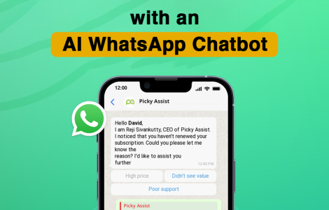 AI-powered WhatsApp chatbot helping businesses automate customer interactions and boost engagement