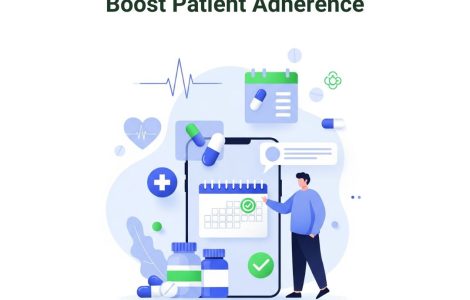Automated medication refill reminder notification helping patients stay adherent and improving pharmacy retention