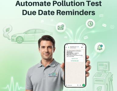 due date reminder Vehicle Pollution Testing Center