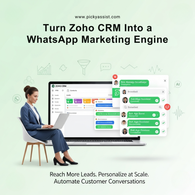 Bulk WhatsApp Messages in Zoho