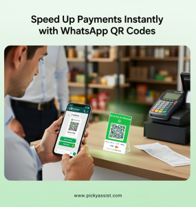 WhatsApp payment QR code