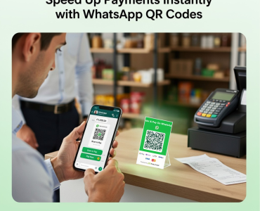 WhatsApp payment QR code
