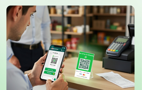 WhatsApp payment QR code