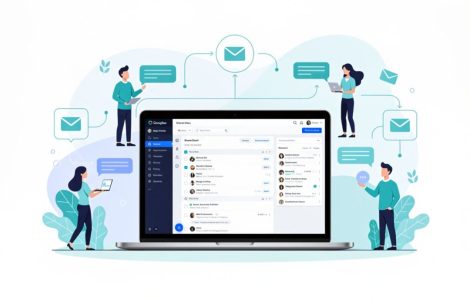Team using shared inbox software to improve communication and collaboration