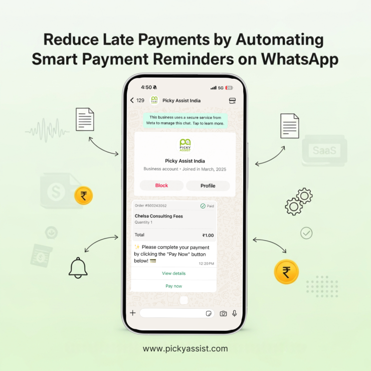 payment reminders on WhatsApp