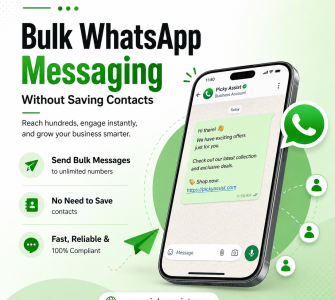 Send Bulk WhatsApp Message Without Adding