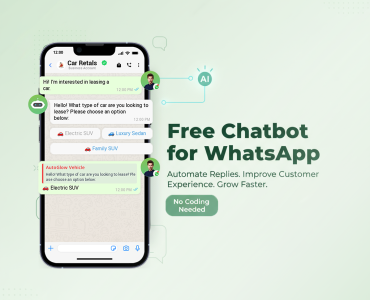 free chatbot for WhatsApp
