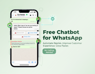 free chatbot for WhatsApp