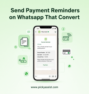 Send payment reminders on WhatsApp