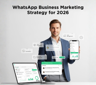 WhatsApp Business marketing strategy for 2026 showing automated conversations and CRM integration – Picky Assist