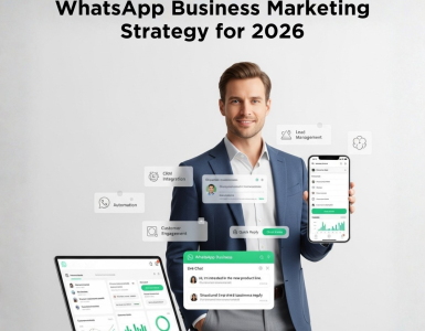 WhatsApp Business marketing strategy for 2026 showing automated conversations and CRM integration – Picky Assist