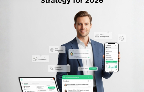 WhatsApp Business marketing strategy for 2026 showing automated conversations and CRM integration – Picky Assist