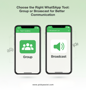 WhatsApp Group vs Broadcast