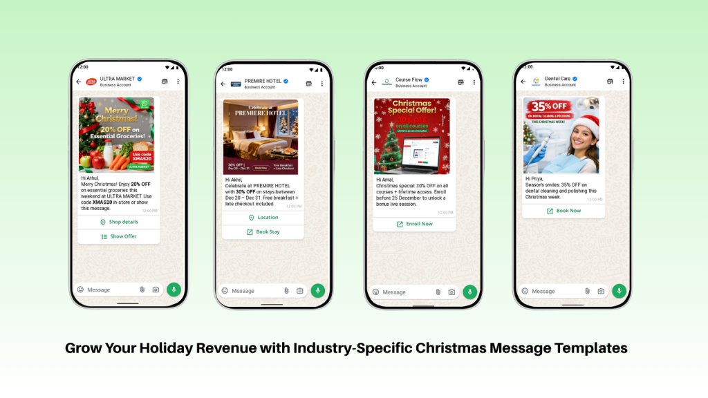 Christmas Broadcast Templates