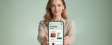 WhatsApp Business ecommerce showing product catalogue and store dashboard for online retail brands