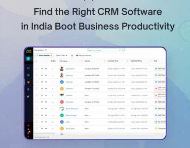 Top 10 CRM Software in India