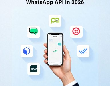 Illustration showing Double Tick WhatsApp API platform and its alternatives for scalable messaging, automation, and business communication in 2025.