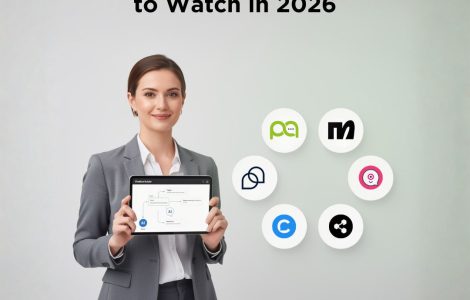 Comparison of top 8 no-code AI chatbot builders in 2026 showing WhatsApp automation platforms and chatbot workflow interfaces