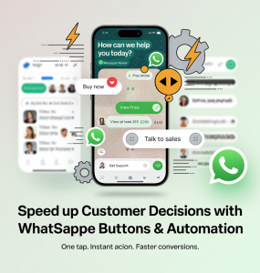 WhatsApp interactive button