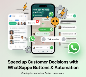 WhatsApp interactive button