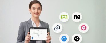 Comparison of top 8 no-code AI chatbot builders in 2026 showing WhatsApp automation platforms and chatbot workflow interfaces