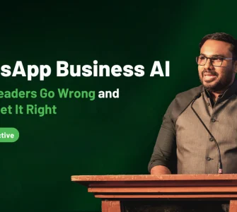 WhatsApp Business API strategy showing how leaders use AI to improve customer communication and automation