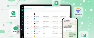 CRM with WhatsApp integration